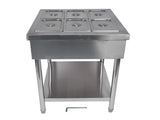 6-Pan Commercial Food Warmer, Professional Buffet Catering Food Warmer, Electric Steam Table, 38071580