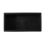 ZUN OUTDOOR LARGE SQUARE MGO PLANTER 35''L 70626.00BLK