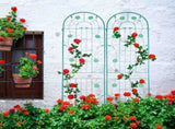 4 Pack Metal Garden Trellis 86.7" x 19.7" Rustproof Trellis for Climbing Plants Outdoor Flower W1586135959