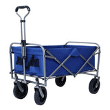 Collapsible Wagon Cart Foldable,Wagons Carts Foldable with Wheels with Drink Holders,for W321P269223