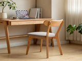 (Set of 2 pcs) Dining Chairen FAS Grade Oak Natural Made in North America 100% Dirt-free W1283P256524