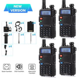 BAOFENG Radio Portable Walkie Talkie UV-5R, Handheld Ham Radio Long Range High Power, Rechargeable 26966030