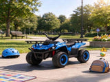 12V Ride on ATV, 4 Wheeler Kids with Dual Motors, Soft Start, Battery Display, Music & Lights, 21480263