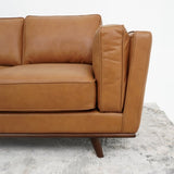 Chase Mid Century Modern Genuine Leather Sofa B183P301067