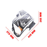Left Side HID/Xenon Chrome Projector Headlight Replacement for 2013-2014 Ford F-150 DL3Z13008AC 68958060
