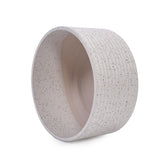 2 Pieces Ceramic Flowerpot, Modern Planter for Patio, Garden or Windowsills - Milk White W3273P322550