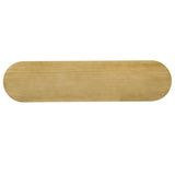 U_STYLE Sophisticated Console Table with Pine Veneer and Vertical Striped,Suitable for Entryway, N711P289125O