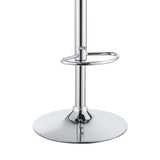 Black and Chrome Adjustable Bar Stool B062P153499