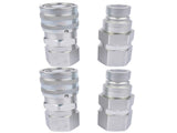 Hydraulic Quick Connect Coupler Coupling Set for Skid Steer BobCat Loader 44713698