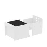 Kids Montessori Weaning Table and Chair Set, Wooden Toddler Table and Chair Set Kids Activity Table 78520812