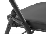 2 Pack Metal Folding Chairs with Padded Seat and Back, for Home and Office, Indoor and Outdoor 69307618