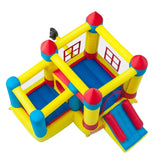 ZUN 3.2*3*2.5m 420D Thick Oxford Cloth Inflatable Bounce House Castle Ball Pit Jumper Kids Play Castle 60026557