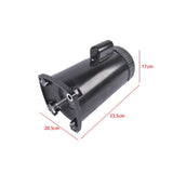 Swimming Pool Pump Motor B2855 2HP 230V 3450RPM 56Y Frame Single-Speed with Square Flange Fit for 51931053