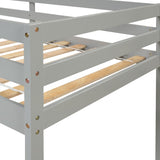 Loft bed with staircase , Grey W50443250