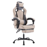 Gaming Chair with Massage,Ergonomic PC Gaming Chair with Footrest Comfortable Headrest and Lumbar W2367P288667