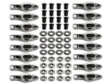 16Pcs Steel Roller Tip Rocker Arms Set Fit for Small Block Chevy 305 350 400 1.6 Ratio 3/8" Stud 79326882