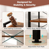 4-storey kitchen storage rack with power sockets 43169437