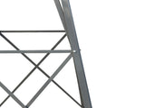 8FT Weather Resistant Yard Garden Windmill Gray & Red 43774607