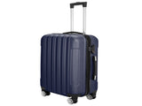 3-in-1 Multifunctional Large Capacity Traveling Storage Suitcase Luggage Set Navy Blue 12271281