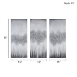Heavily Embellished 3-piece Canvas Wall Art Set B03598856