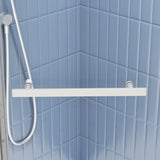 Pivot shower door, with 1/4" tempered glass , 34.75 in. x 72 in. Frameless Neo-Angle Pivot Shower W2122P228620