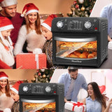 12.5 Quart 7-in-1 Convection Toaster Oven, 1500W, 5 Pre-set Menus, Roast, Bake, Grill, Broil, Toast, W1002P292365