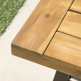 Acacia Wood Outdoor Dining Bench, Patio Backless Bench N779P251403T