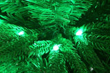 ZUN 6 FT Pre-lit Artificial Christmas Tree, APP Controlled Xmas Tree Hinged Branches with 330 RGB Lights 40315249