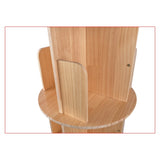 5 Tier Rotating Bookshelf 360 Display Spinning Bookshelf Revolving Bookcase 40321627