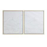 Hand Embellished Abstract 2-piece Framed Canvas Wall Art Set B03596693