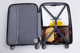 Hardshell Suitcase Double Spinner Wheels PP Luggage Sets Lightweight Durable Suitcase with TSA W284112582