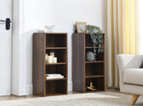 8-Tier Media Tower Rack, CD DVD Slim Storage Cabinet with Adjustable Shelves, Tall Narrow Bookcase W487P318934