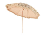 8 ft Thatched Patio Umbrella with Tilt, Hawaiian Style Beach Parasol, for Beach, Patio, Poolside & 84390617