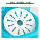 XPB40-1219S 5.5lbs Twin Tub Washing Machine 110V 370W Semi-Automatic Top Load Washer 40666362