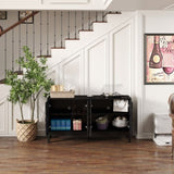 60.5" Mid Century Modern Sideboard Buffet with Storage, TV Media Console Table, Storage W1801P268982