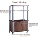 Multi functional kitchen storage rack Walnut 32050844