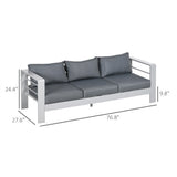 Pieces Patio Furniture Set 70869220