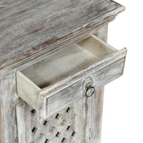 WOODEN NIGHTSTAND WITH 1 DRAWER 1 DOOR 69357.00