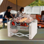 ZUN Outdoor BBQ Grill Beige 04276993