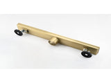 12 Inch Linear Shower Drain with 2-in-1 Flat & Tile Insert Removable Cover, 304 Stainless Steel with 60158665