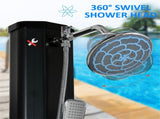 Solar heated shower 64391044
