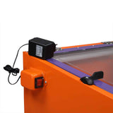 25 Gallon Bench Top Air Sandblasting Cabinet Sandblaster Blast Large Cabinet Orange 73778394