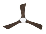 42" Solid Wood Blades Ceiling Fan with Lights Remote Control,Quiet DC Motor 3 Blade Ceiling Fans 6 W3596P460816