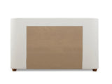 Brooklyn Queen Tufted Panel Bed Headboard and Footboard Set, Antique White Polyester B2719P238196