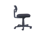 Mesh Task Chair with Plush Padded Seat, Teens and Adult, Black/Black 84527947