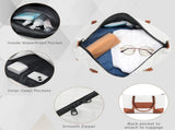 Luggage Sets 4 Piece, ABS Durable Suitcase with Travel Bag, Carry On Luggage Suitcase Set with 360&deg N726P281412O