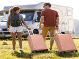Luggage Sets 3 Piece, PP Luggage Set, Suitcases with Wheels, Hardside Hard Shell Travel Luggage with 91491317