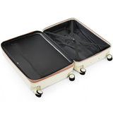 Luggage Sets 4 Piece, 20-inch with USB Port, Expandable ABS Durable Suitcase with Travel Bag, Cup 50070987