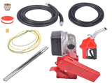 High Flow Fuel Transfer Pump 12V 25GPM with Hose & Flow Meter for Diesel Kerosene 47057423