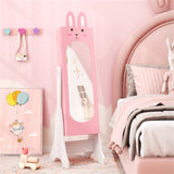 Kids Pink Vanity Set Princess Makeup Dressing Table And Chair Set With Jewelry Armoire 40469027